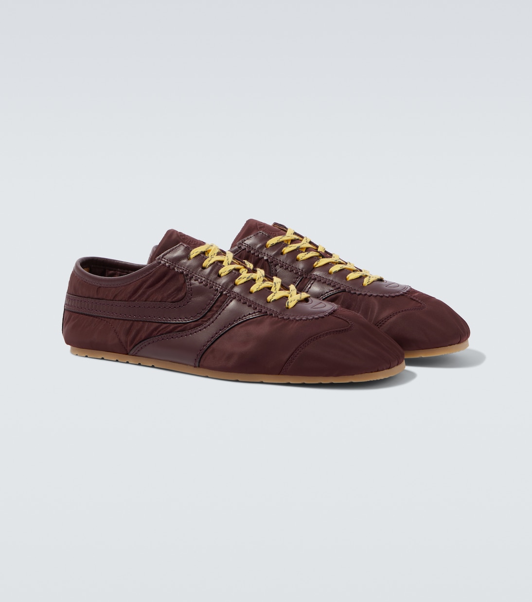 Sneakers mit Leder | Dries Van Noten