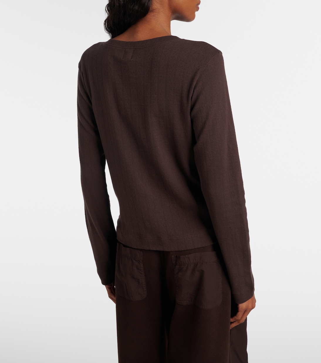 Cardigan aus Pointelle-Strick | Leset