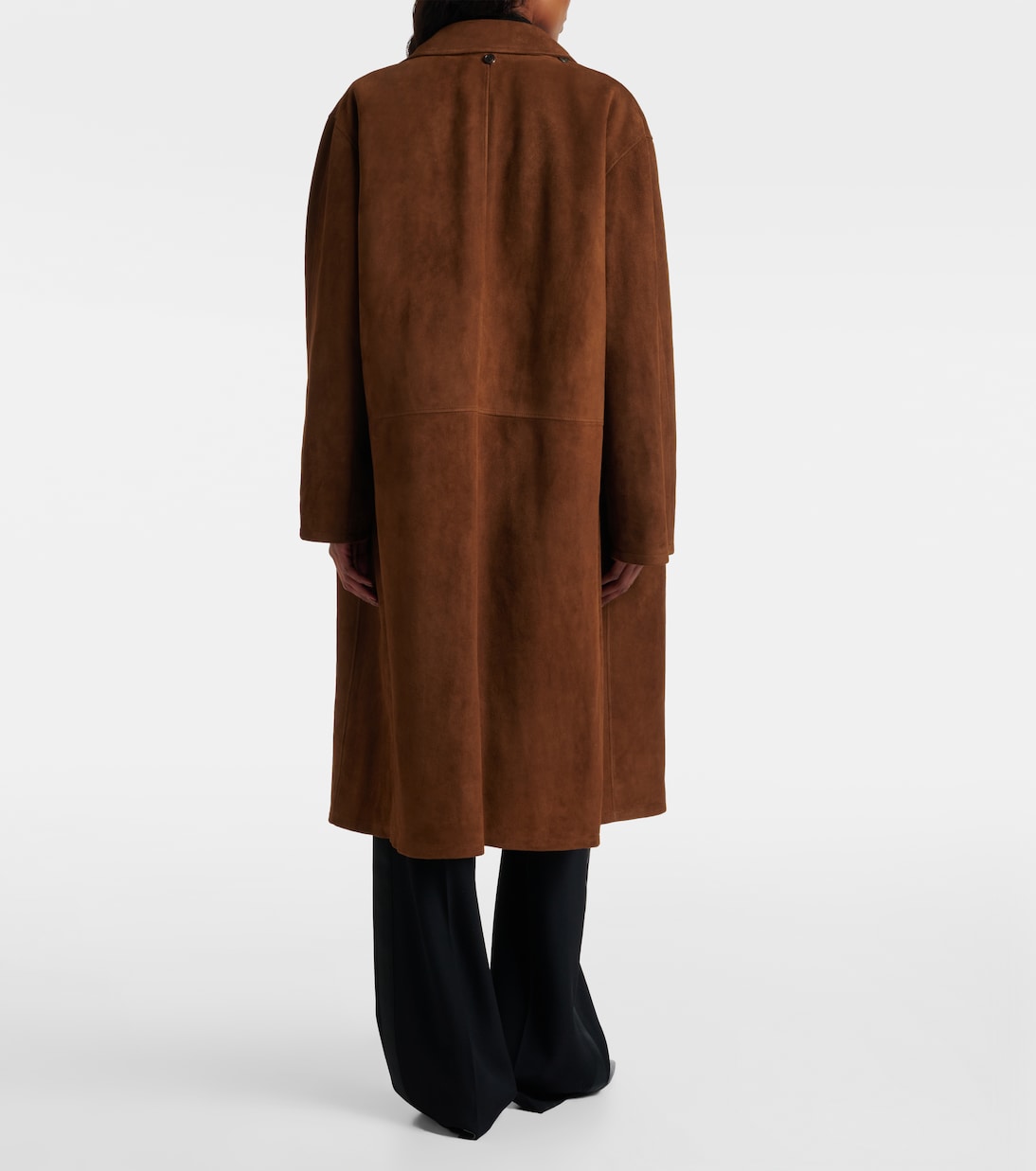 Serenis绒面革大衣 | The Row