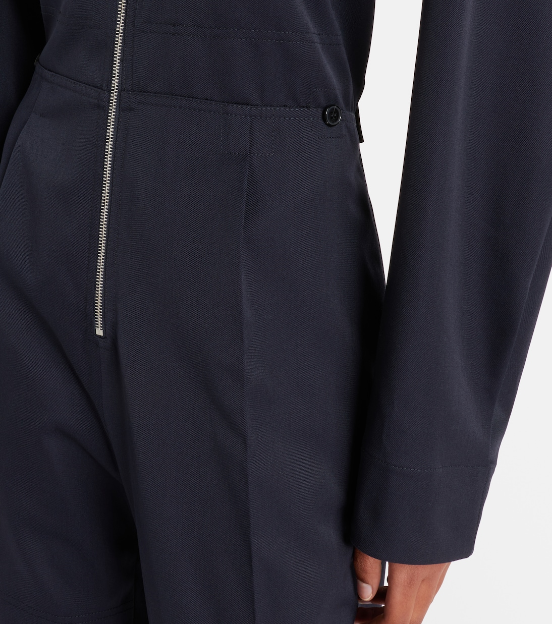 Combi-pantalon en laine mélangée | Victoria Beckham