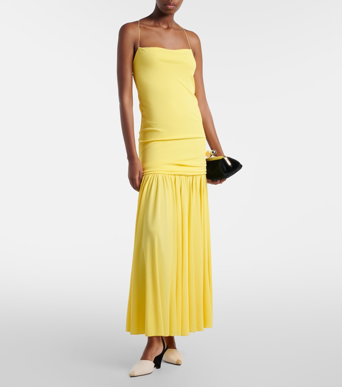 Midikleid Abiha aus Jersey | Jacquemus