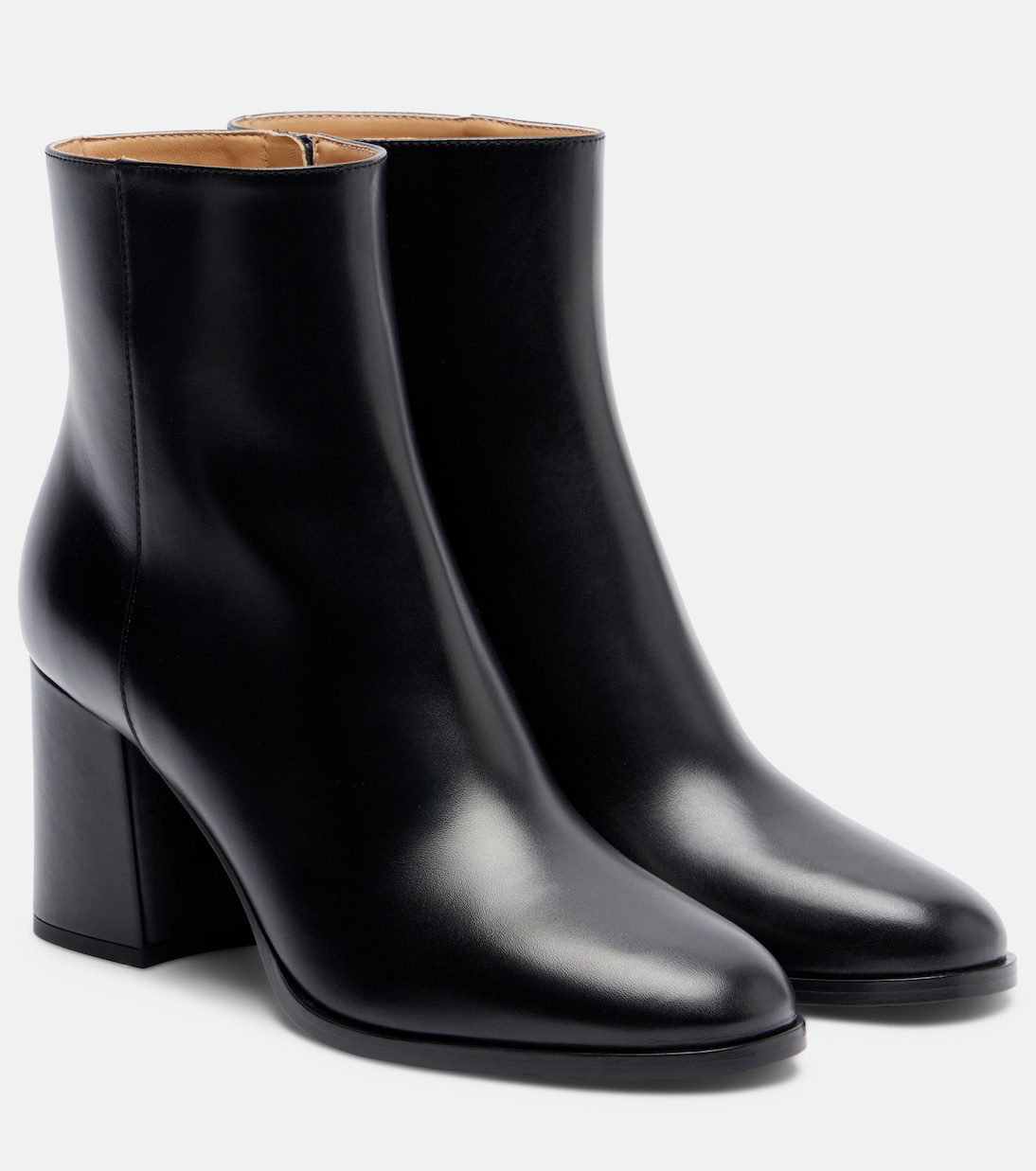 VLogo leather ankle boots | Valentino Garavani