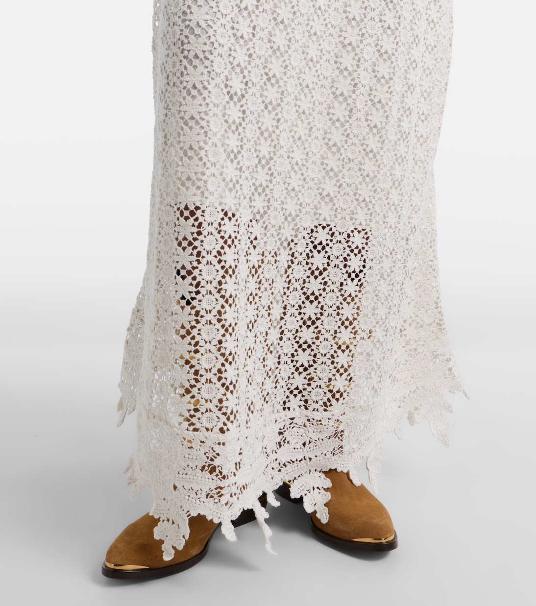 Maxikleid Hayra aus Guipure-Spitze | Isabel Marant