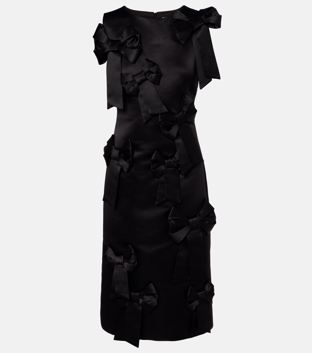 Cocktailkleid aus Satin | Ganni