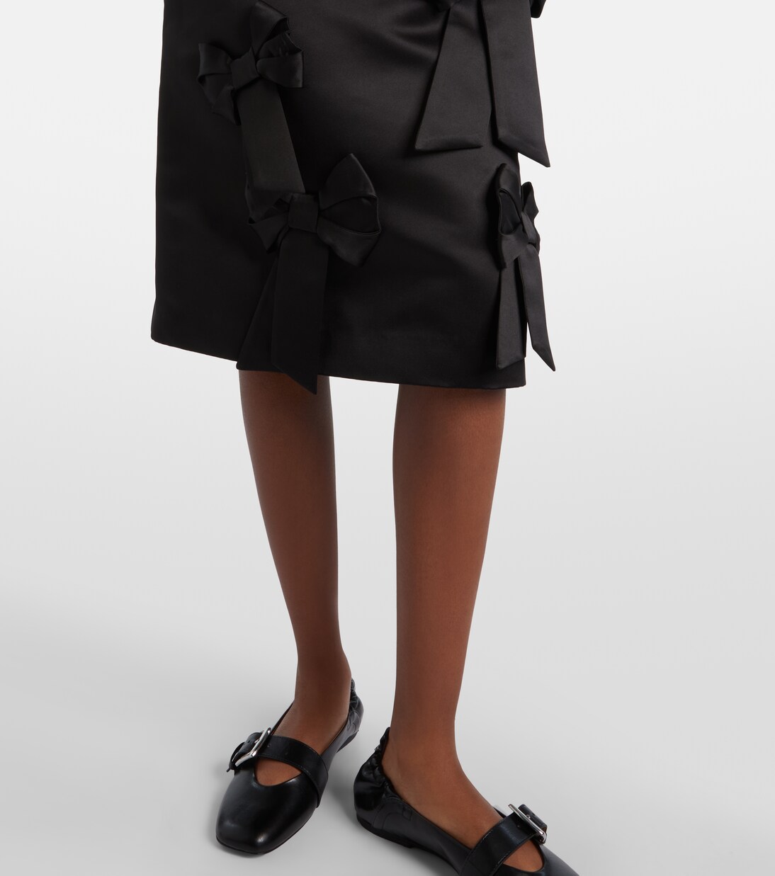 Cocktailkleid aus Satin | Ganni