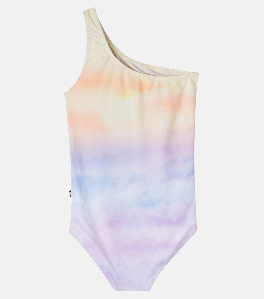 Nai one-shoulder tie-dye swimsuit | Molo
