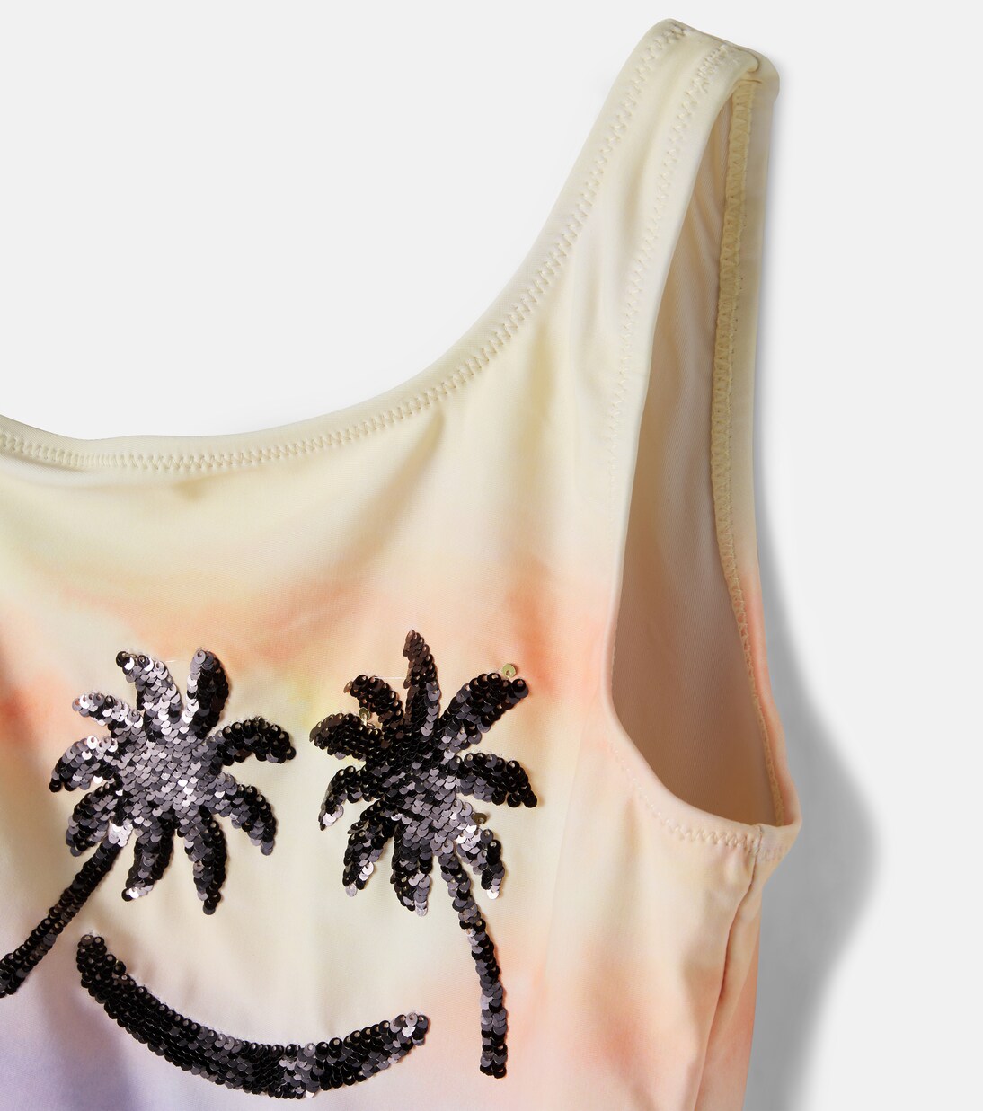 Nai one-shoulder tie-dye swimsuit | Molo