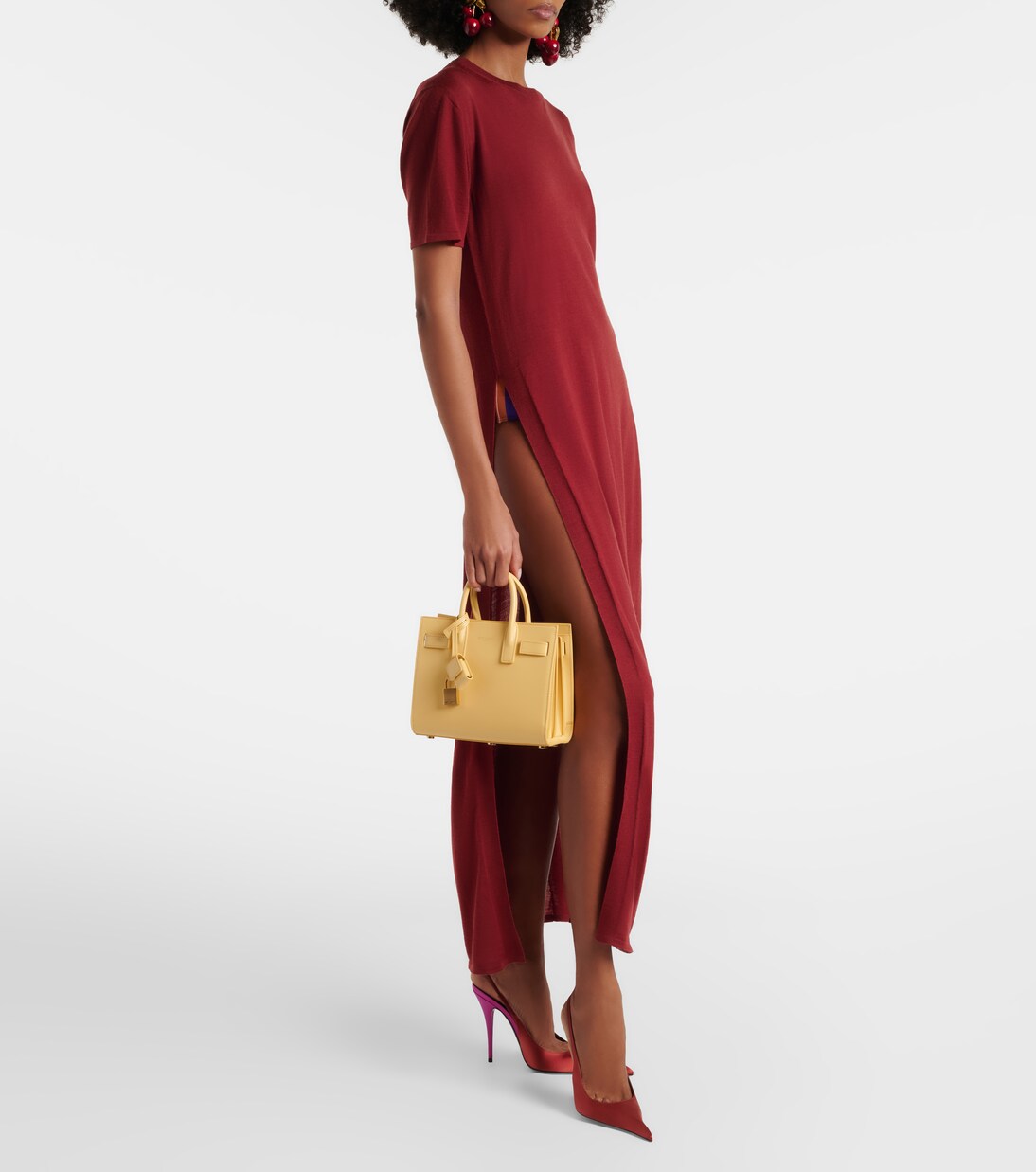 Henkeltasche Sac De Jour Nano aus Leder | Saint Laurent