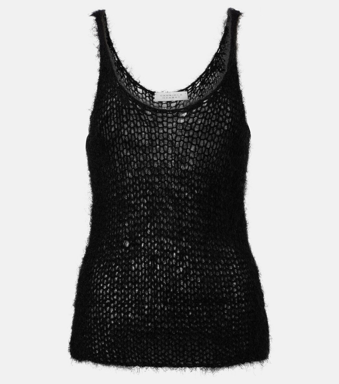 Nur open-knit silk and cashmere tank top | Gabriela Hearst