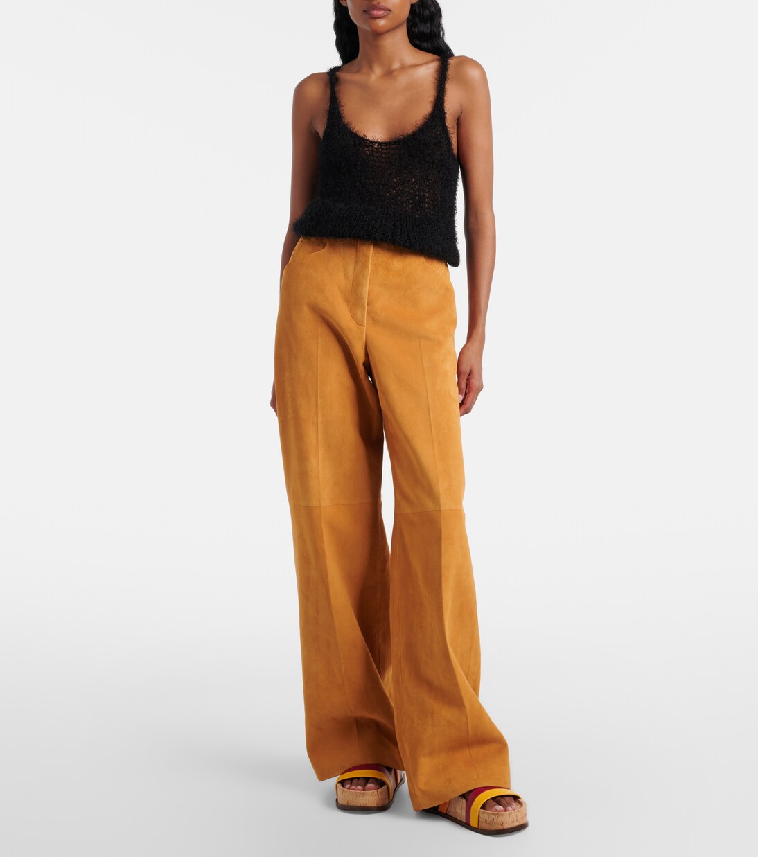 Nur open-knit silk and cashmere tank top | Gabriela Hearst