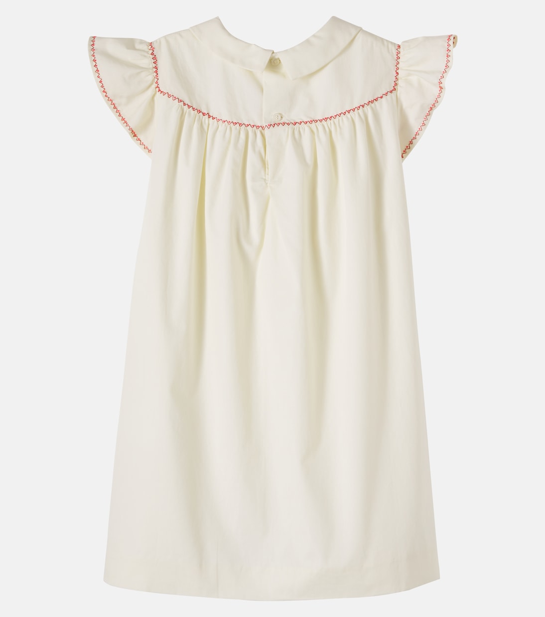Lacey-Ann embroidered cotton dress | Bonpoint