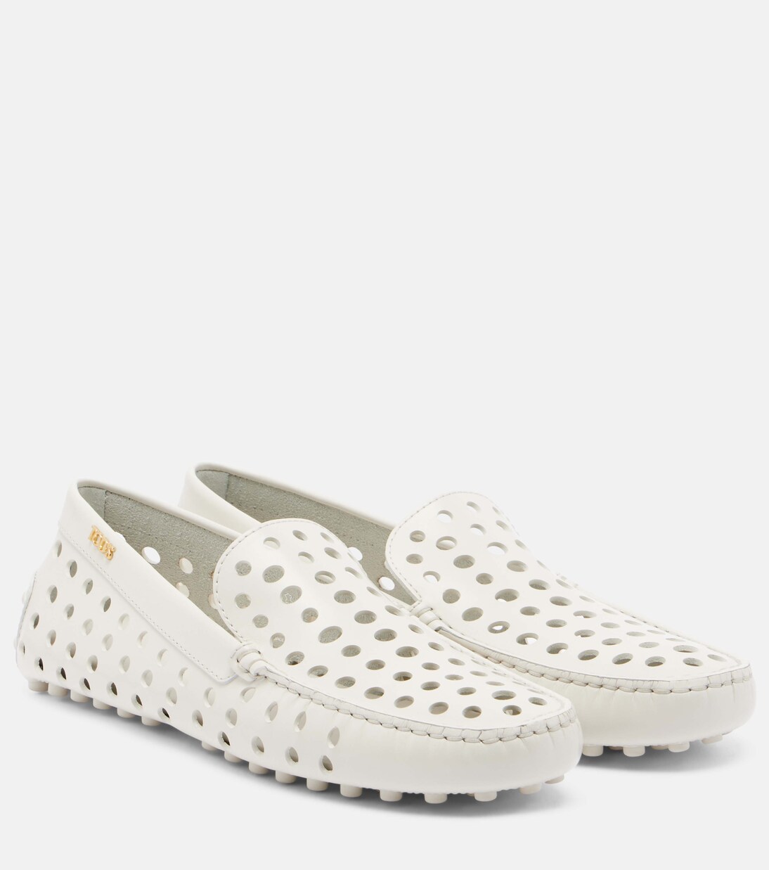 Gommino perforated leather loafers | Tod's