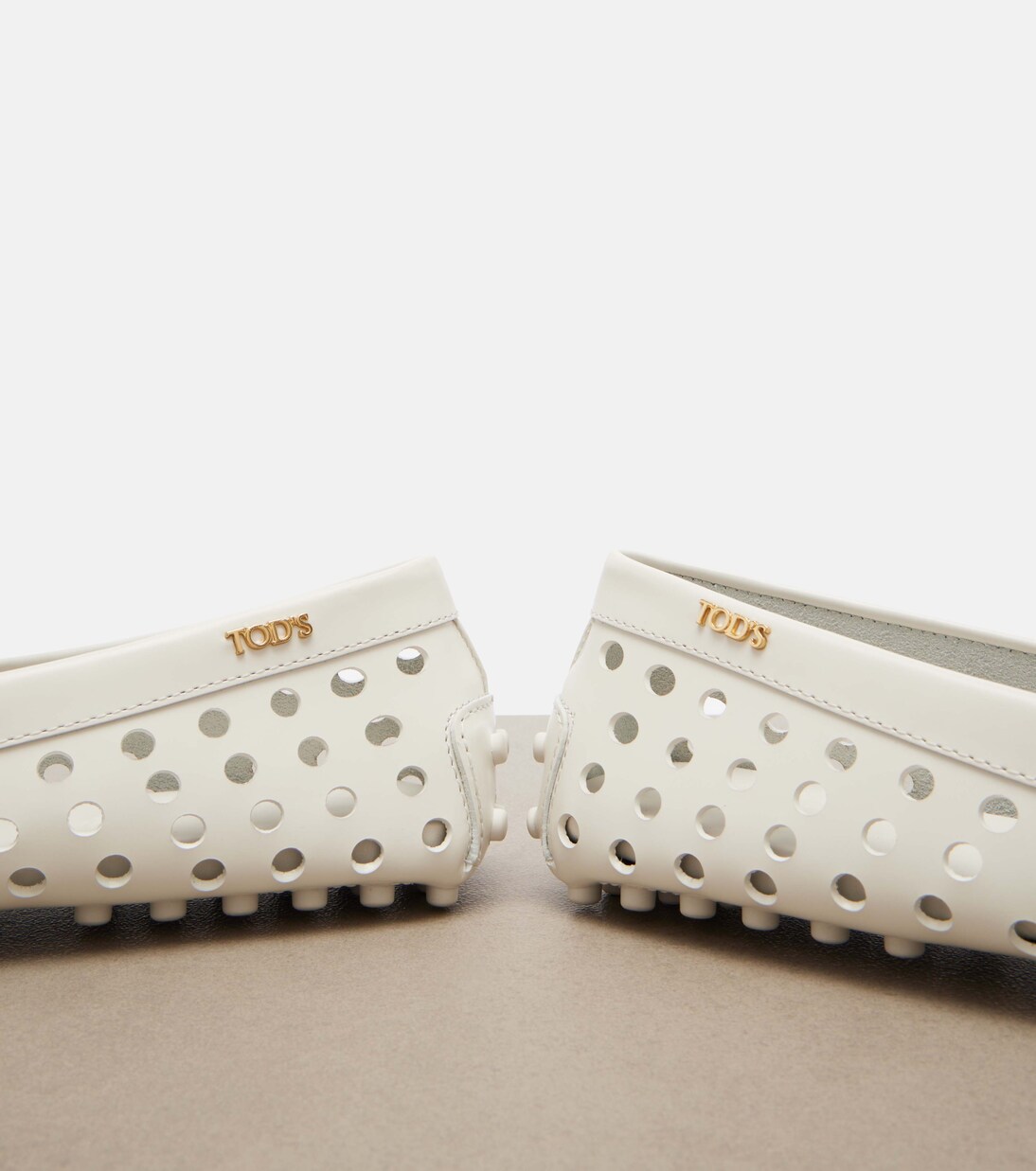Gommino perforated leather loafers | Tod's