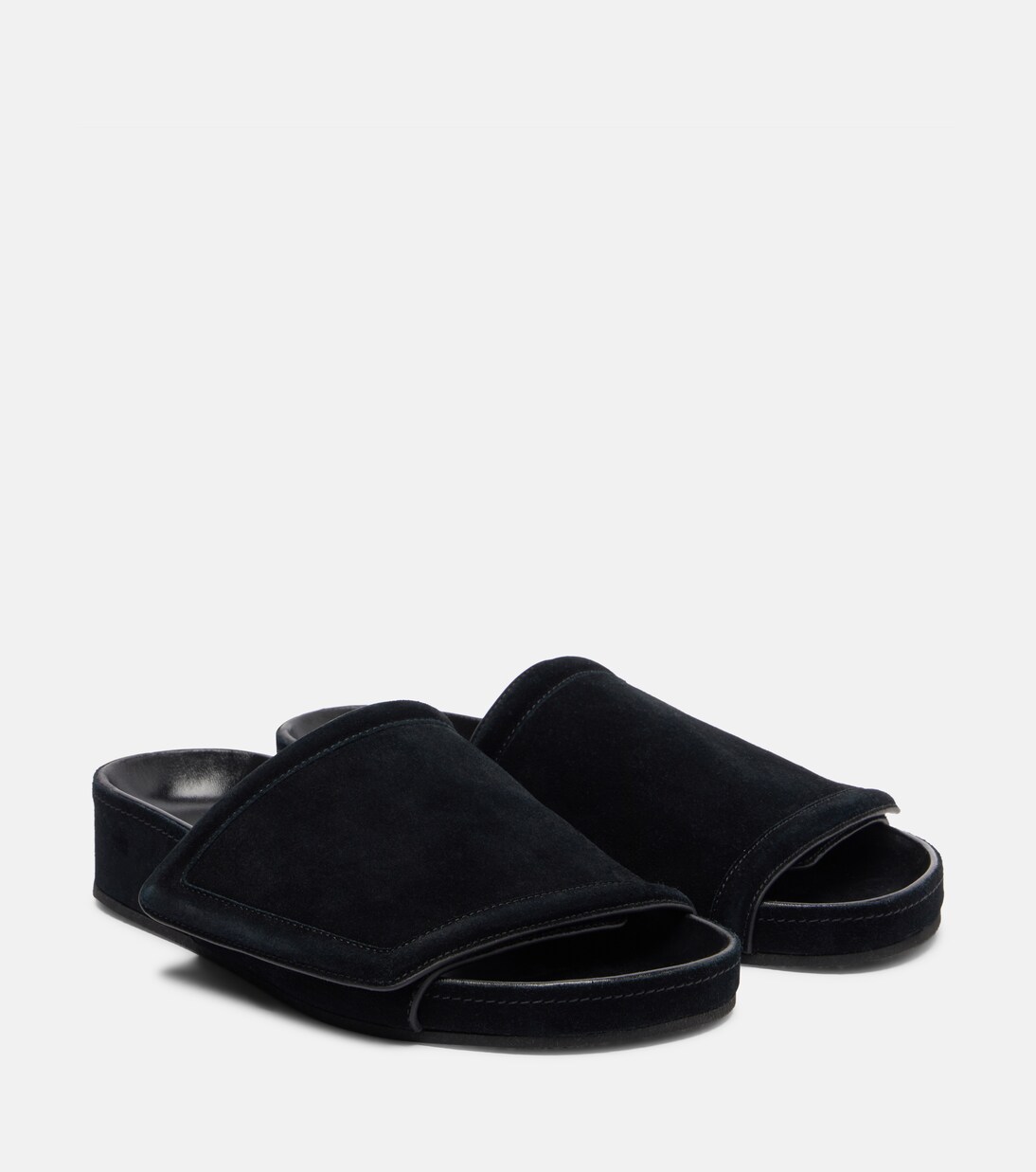 Suede slides | Phoebe Philo