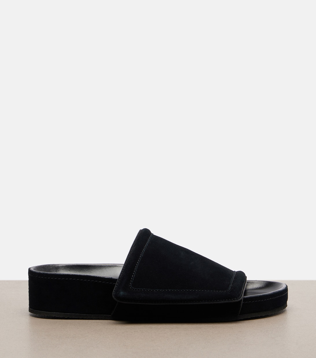 Suede slides | Phoebe Philo
