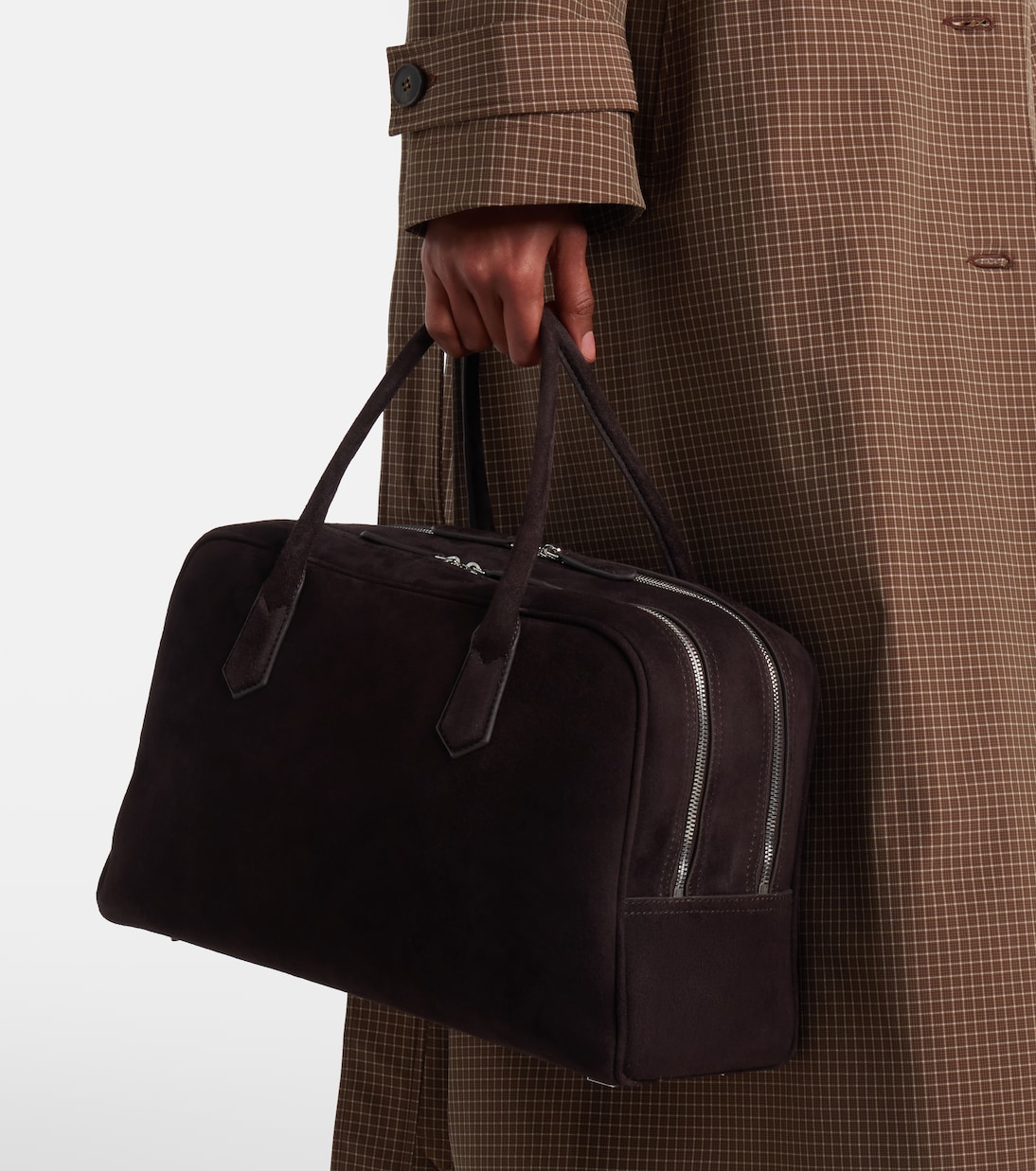 Talbot Large suede tote bag | A.Emery