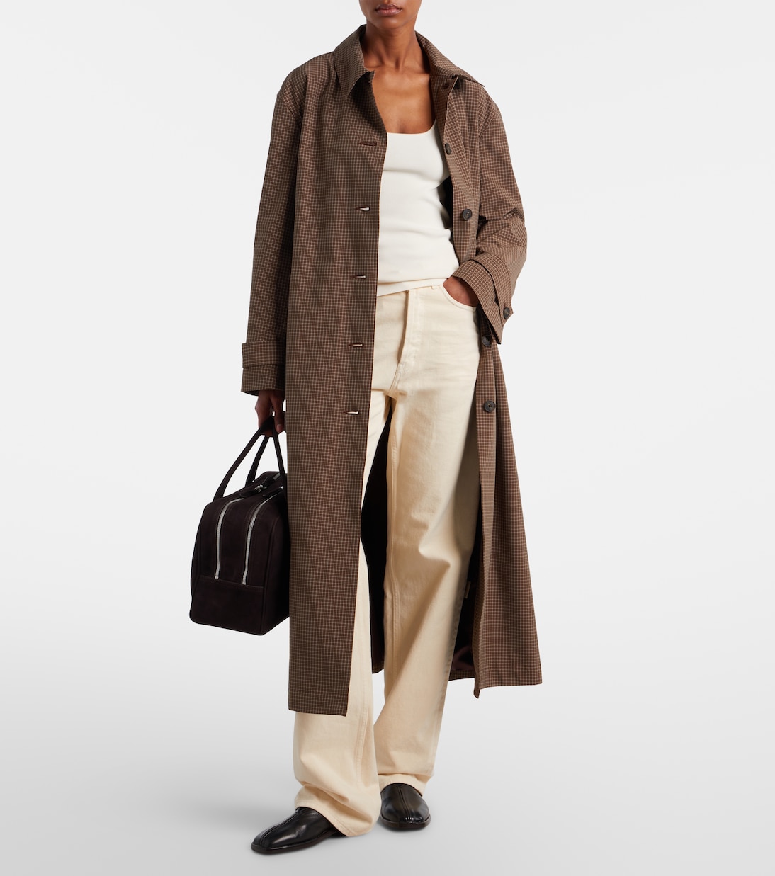 Talbot Large suede tote bag | A.Emery