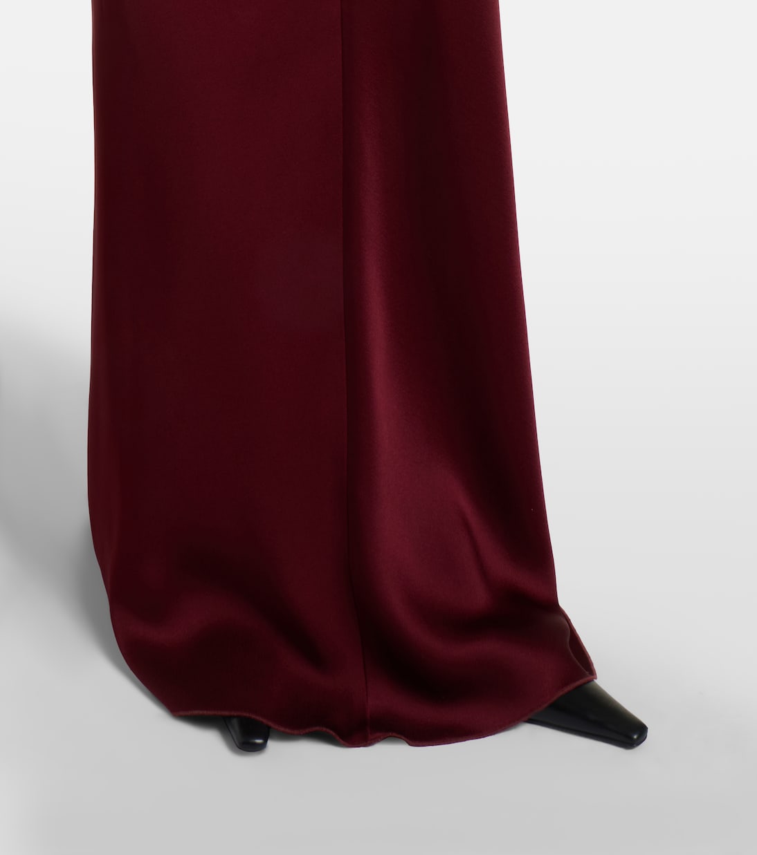 Abito lungo Isabella in raso | Victoria Beckham