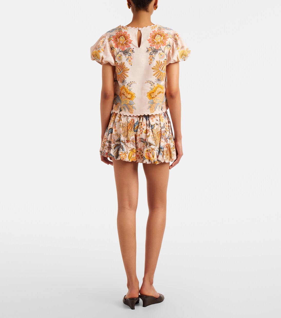 Shorts Ligia aus einem Leinengemisch | Farm Rio
