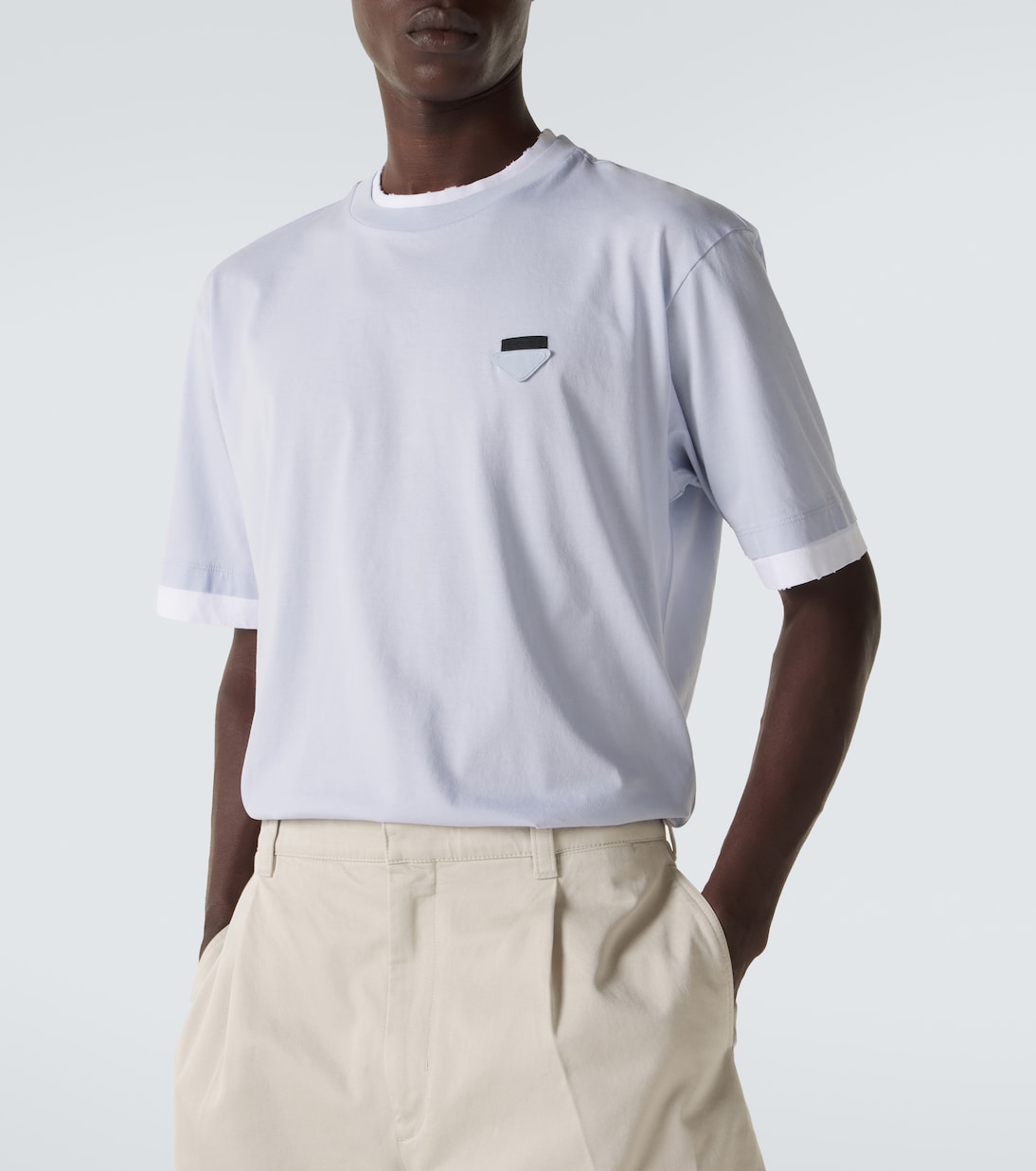 Cotton jersey T-shirt | Prada