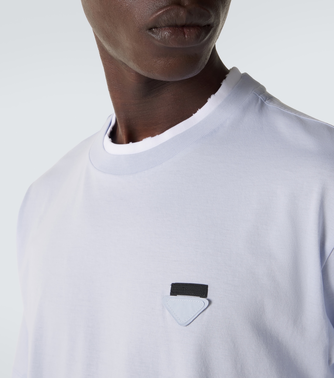 Cotton jersey T-shirt | Prada