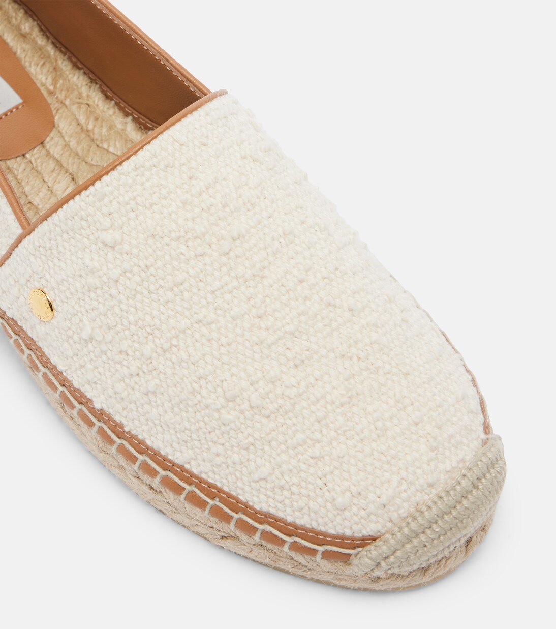 Gaia embellished canvas espadrilles  | Stella McCartney
