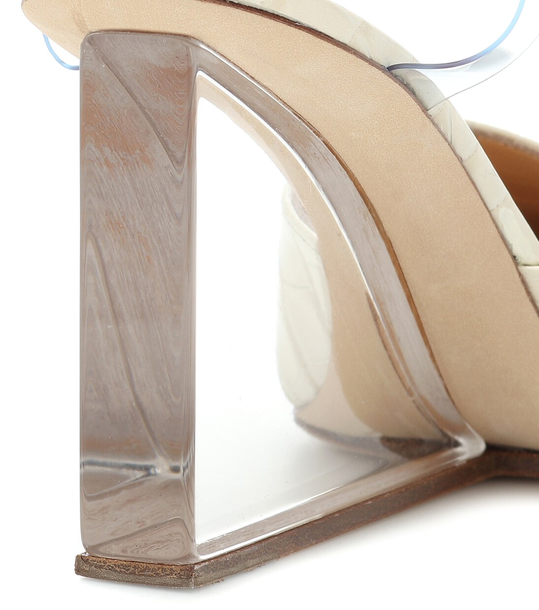 Lex croc-effect leather pumps | By Far