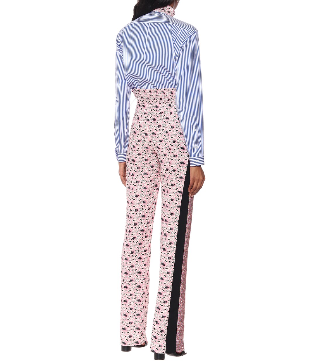 Bedruckte Hose aus Crêpe | Prada