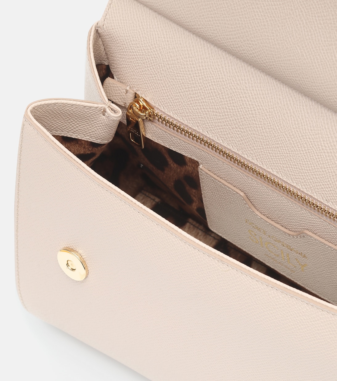 Sac Sicily Medium en cuir | Dolce&Gabbana