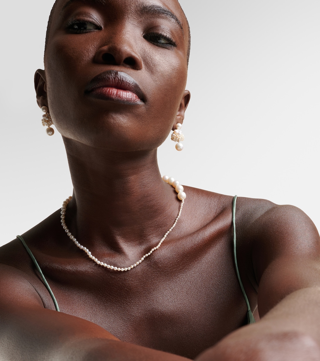 Peggy 14kt gold necklace with freshwater pearls | Sophie Bille Brahe