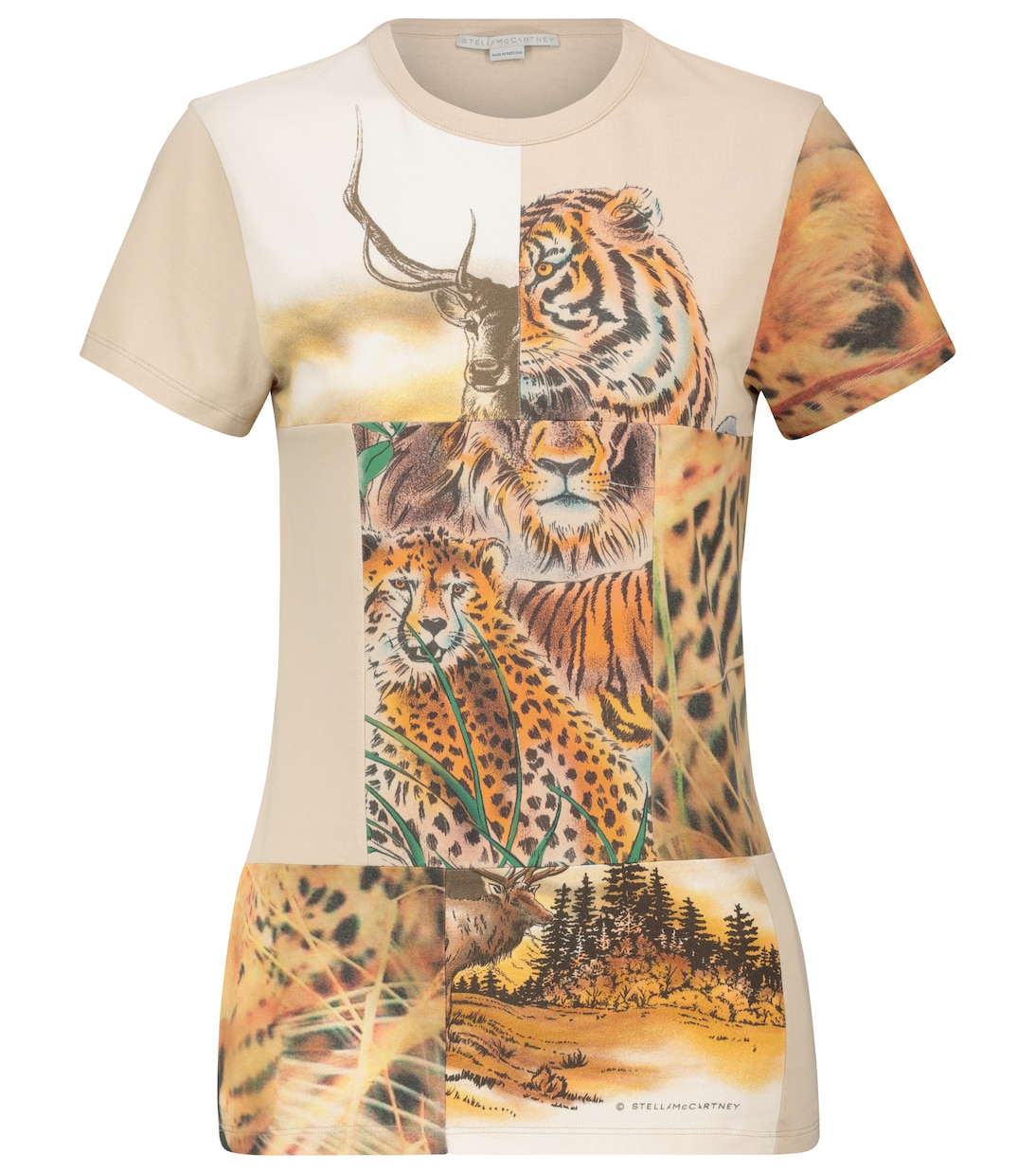 Bedrucktes T-Shirt aus Baumwolle | Stella McCartney