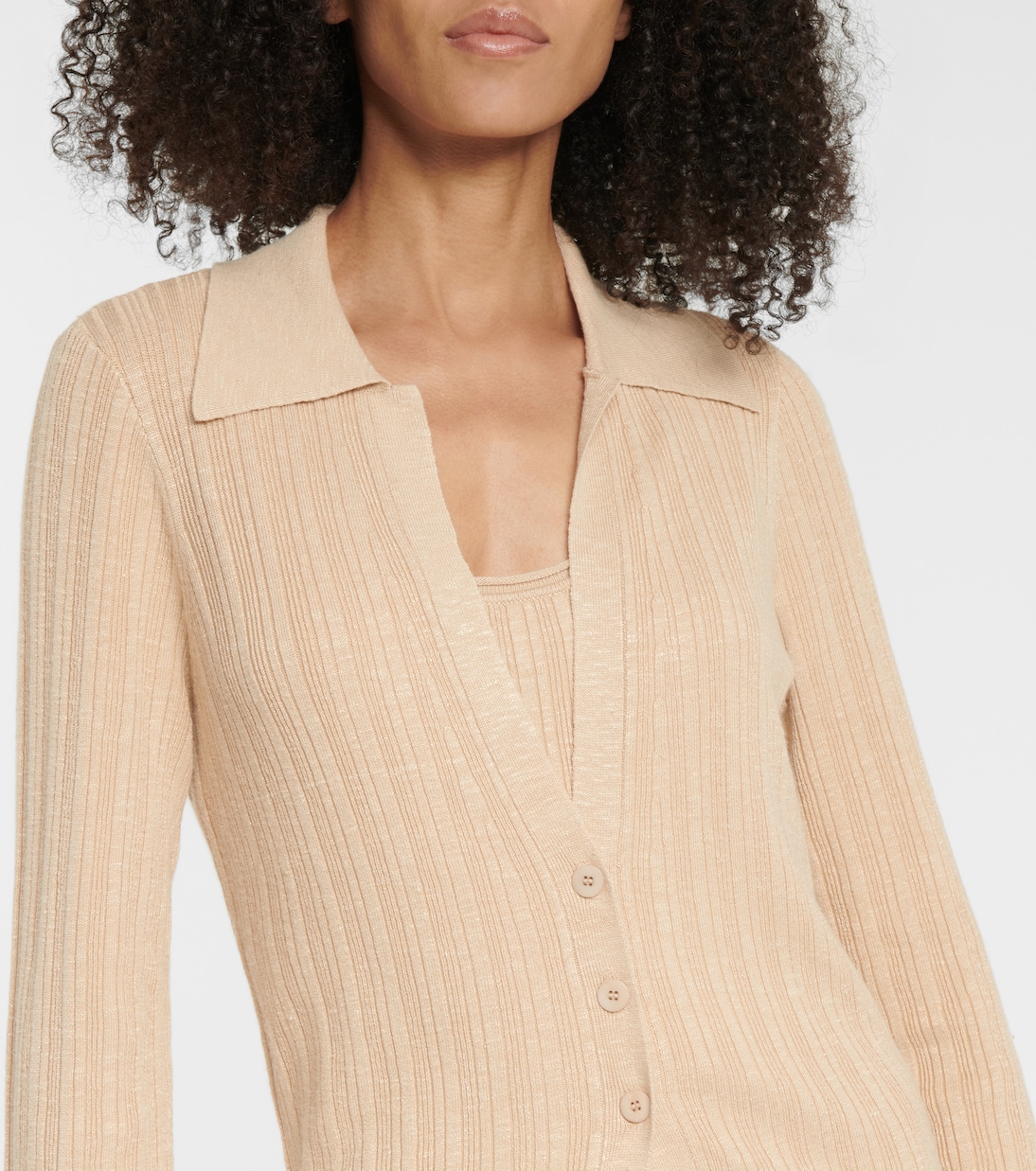 Cardigan Perla aus Rippstrick | Simkhai