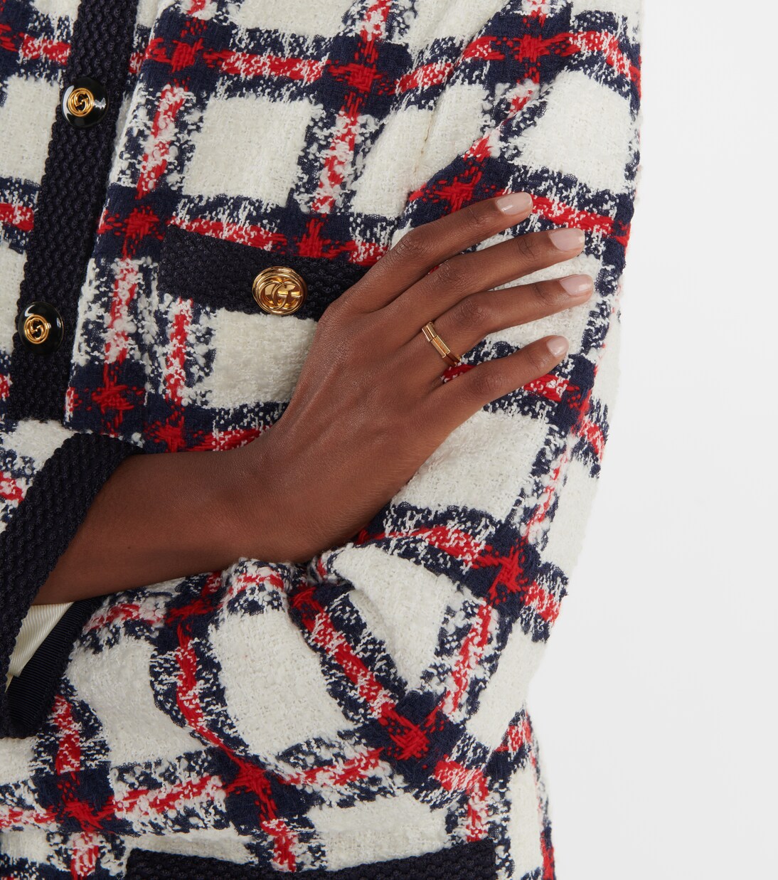 Link to Love 18kt rose gold ring | Gucci