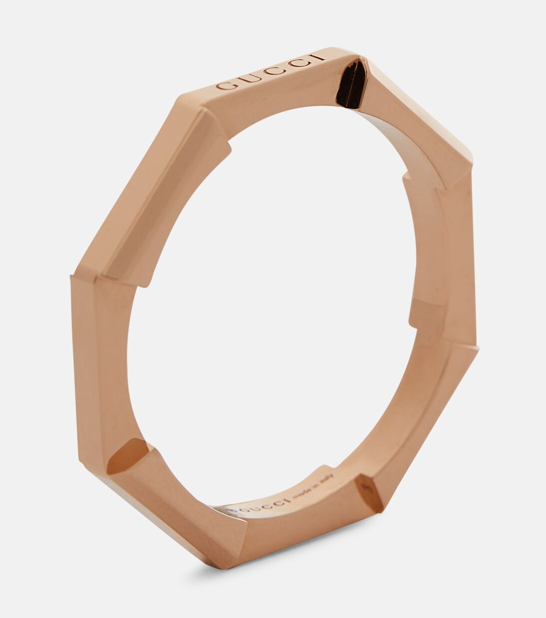 Link to Love 18kt rose gold ring | Gucci