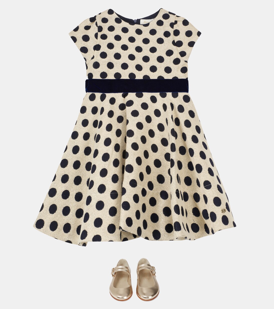 Polka-dot cotton-blend dress | Tartine et Chocolat