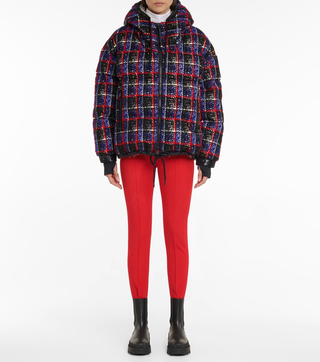 Echelle embroidered down jacket | Moncler Grenoble