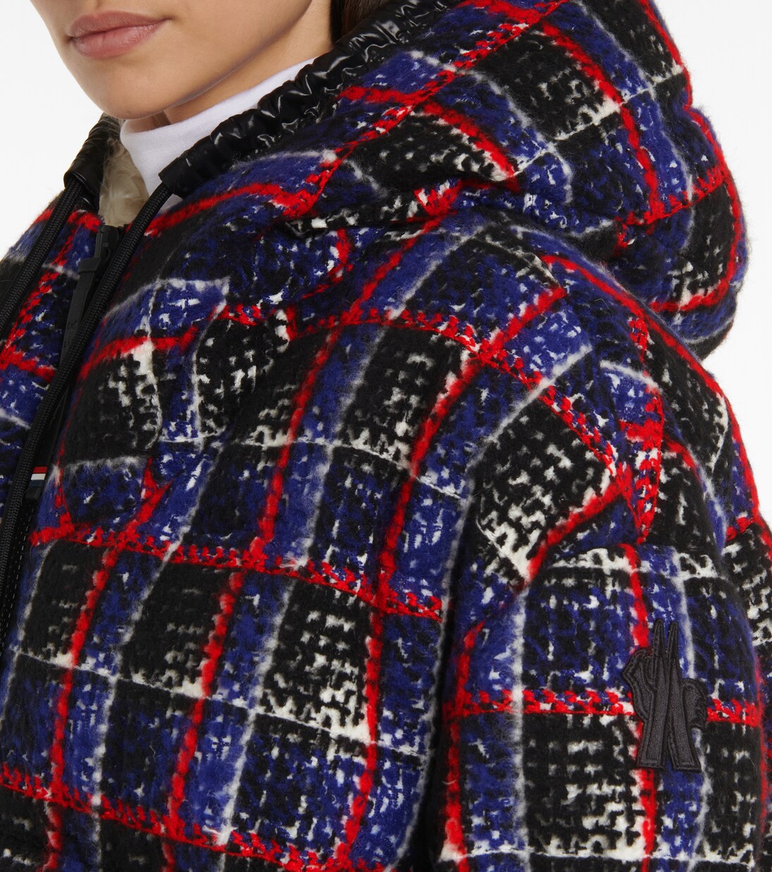 Echelle embroidered down jacket | Moncler Grenoble