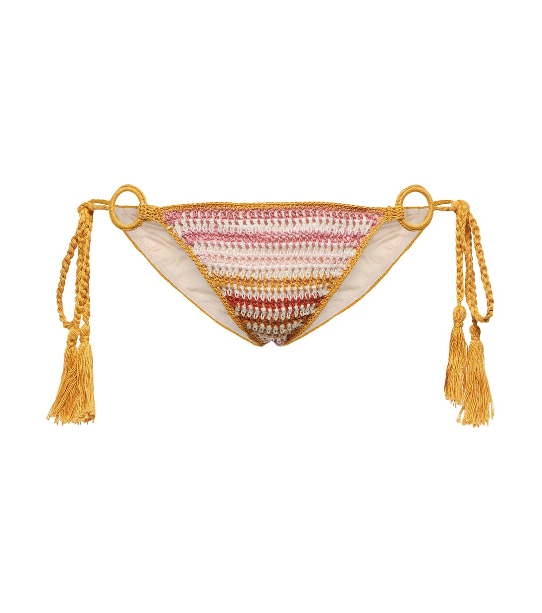 Culotte de bikini Sunset rayée | Anna Kosturova