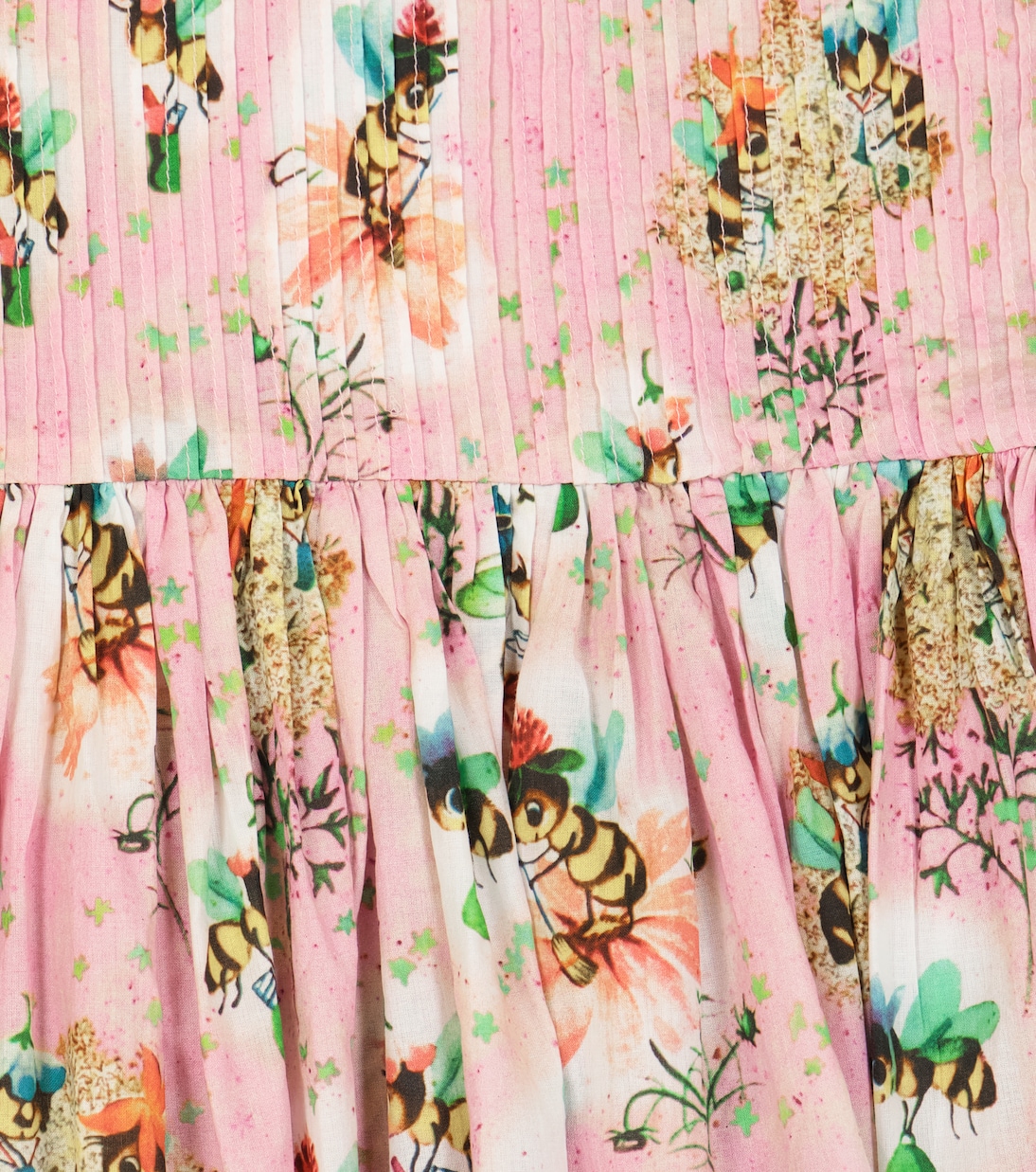 Robe Polly Honeybee imprimée en coton | Morley