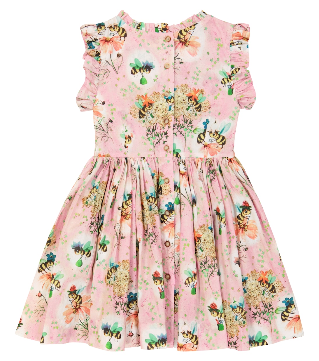 Robe Polly Honeybee imprimée en coton | Morley