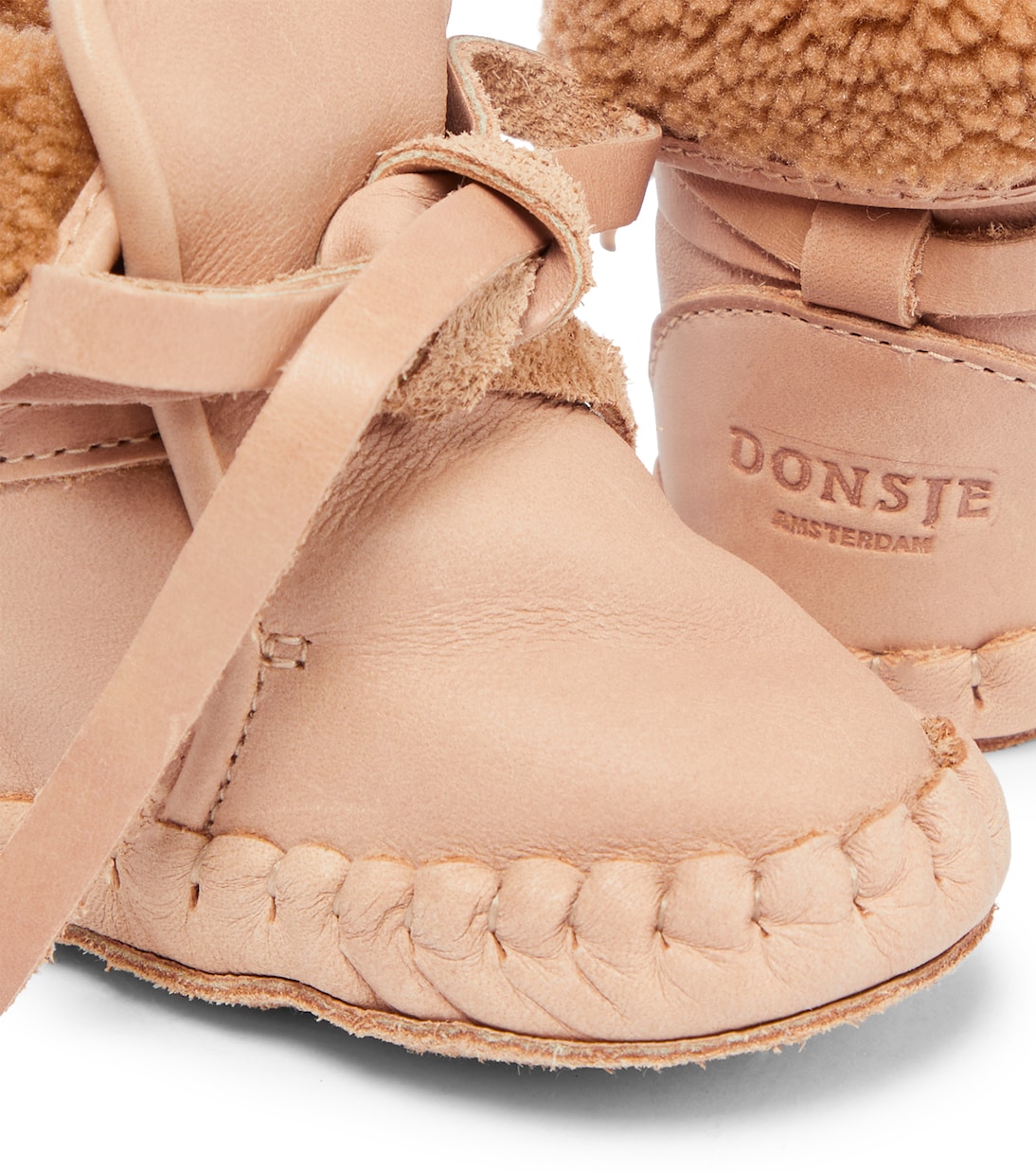 Baby Jaya leather booties | Donsje