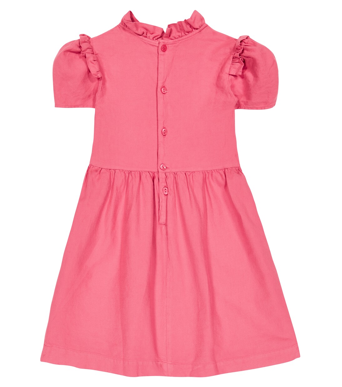 Tortoise cotton and linen dress | The Animals Observatory