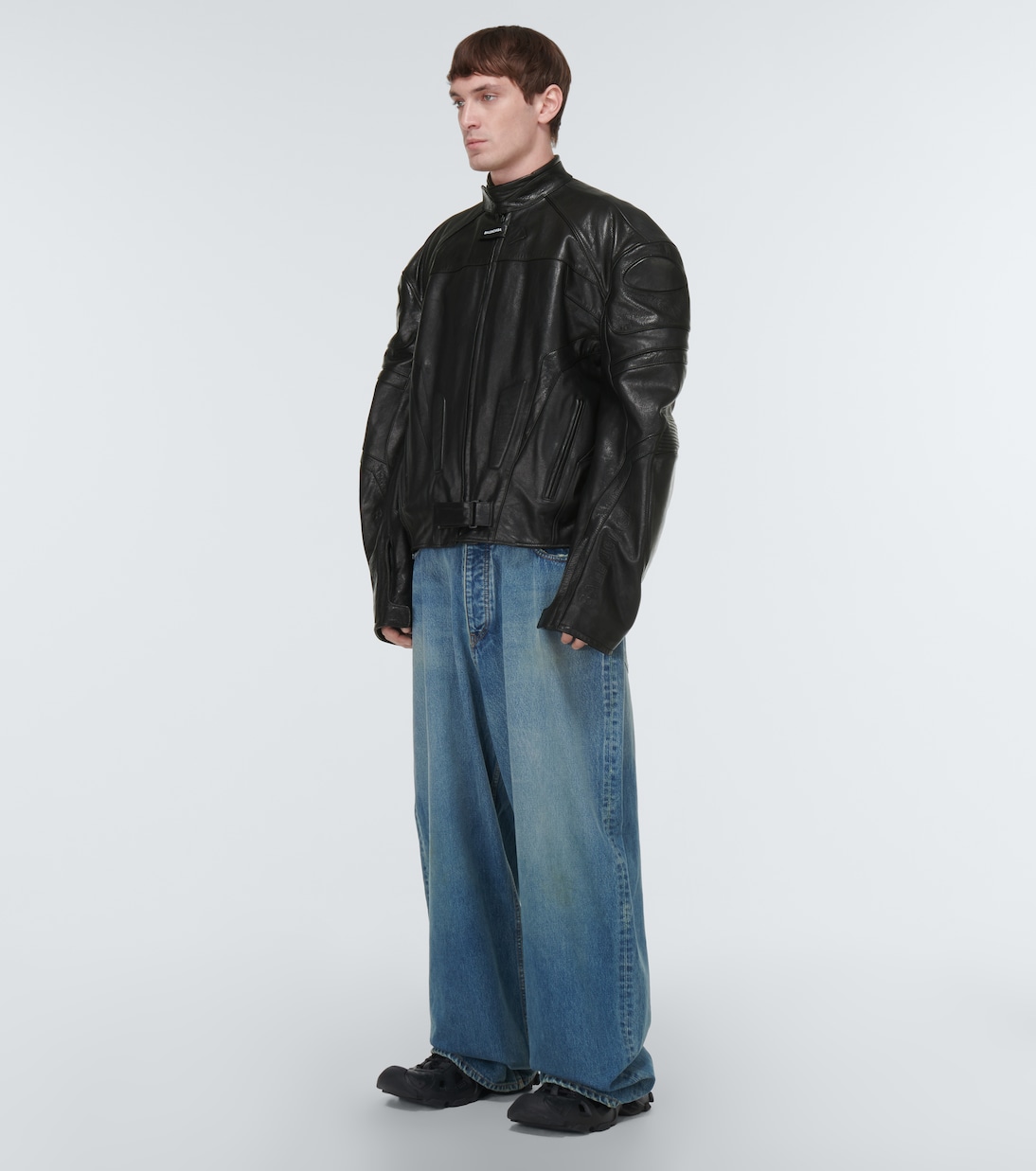 Bikerjacke aus Leder | Balenciaga
