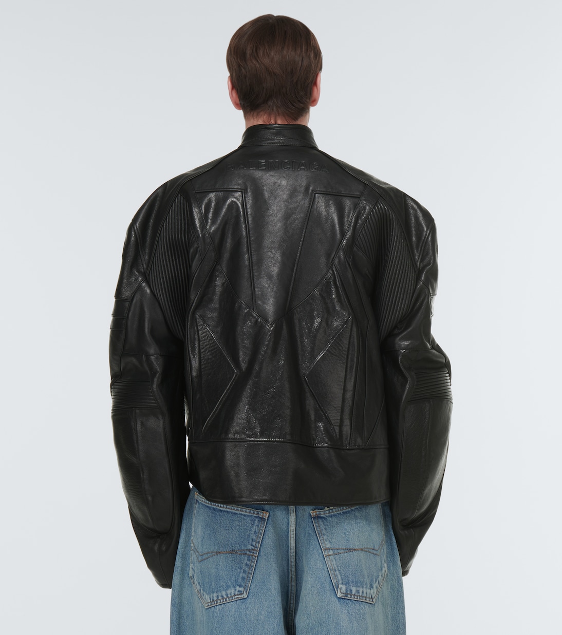 Bikerjacke aus Leder | Balenciaga