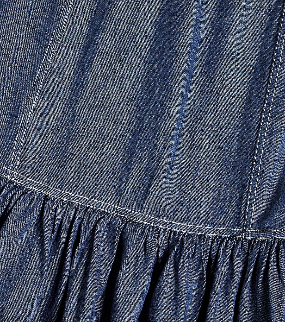 Devi embroidered denim dress | Zimmermann Kids