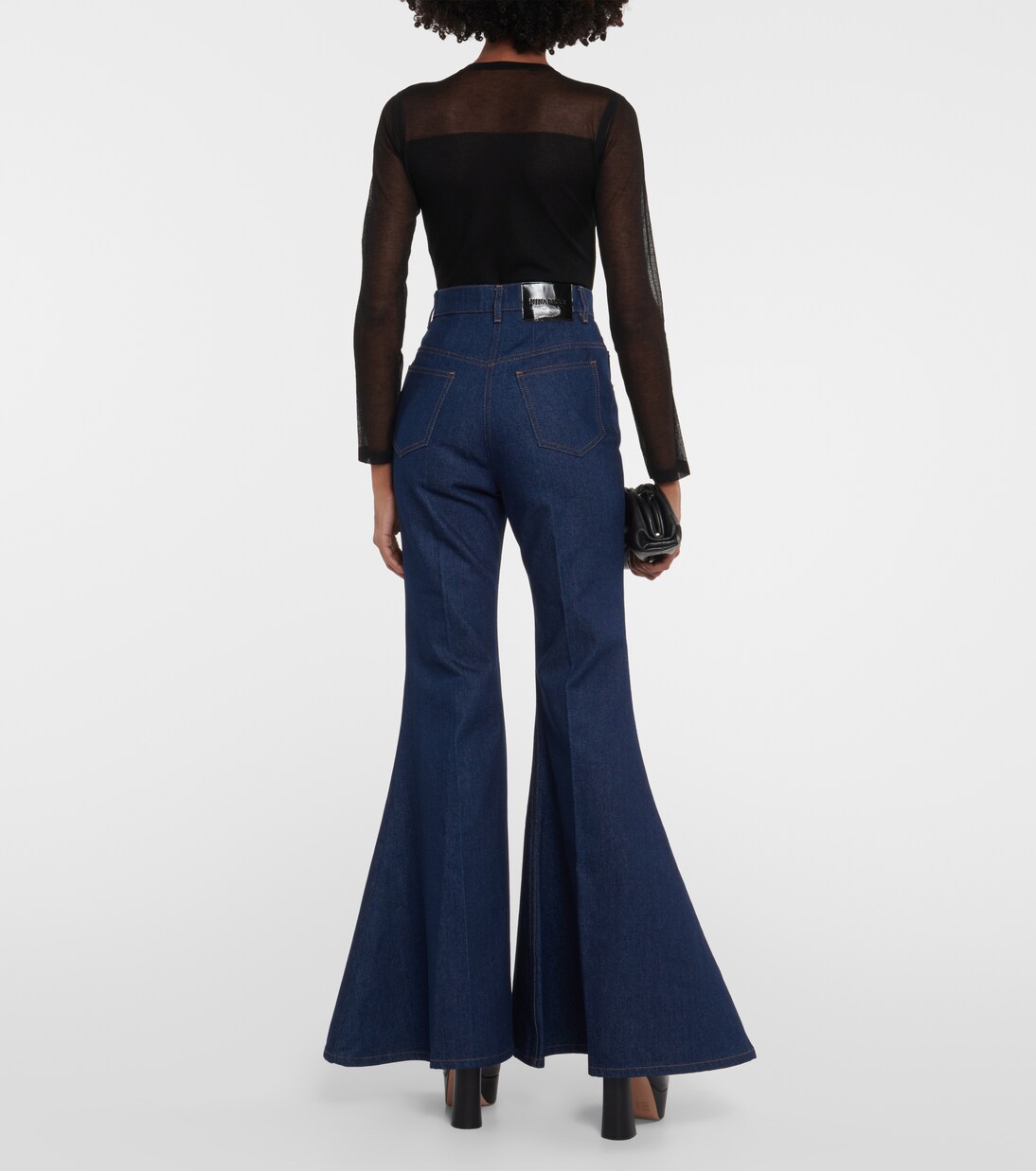 High-Rise Flared Jeans | Nina Ricci
