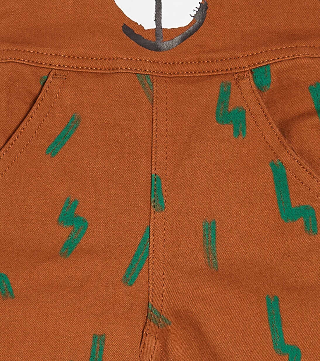 Baby printed cotton overalls | Stella McCartney Kids