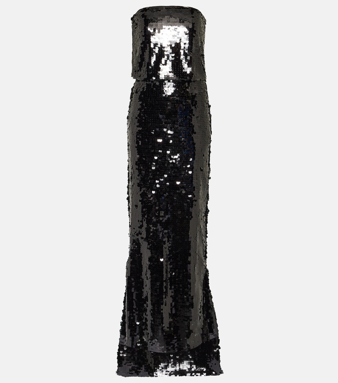 Josiah strapless sequin gown | Emilia Wickstead