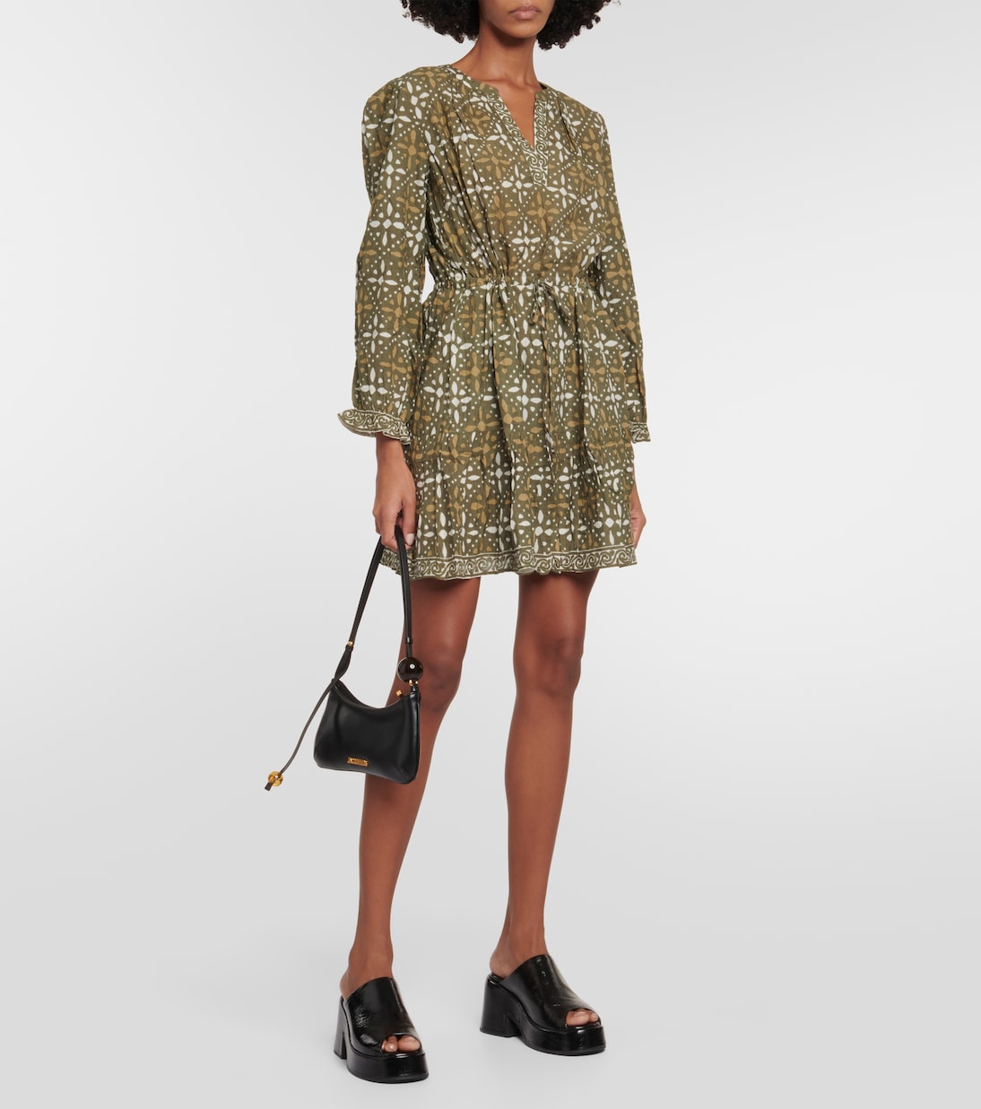 Robe Katarina imprimée en coton | Velvet