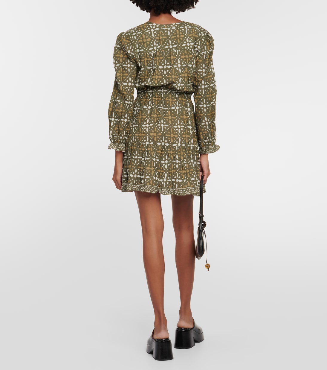 Robe Katarina imprimée en coton | Velvet